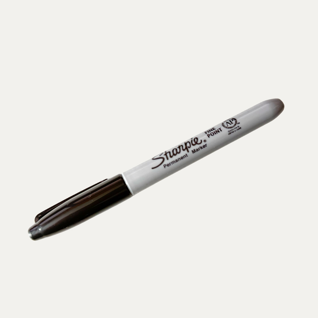 Black Sharpie Fine Point - Image 1